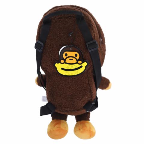 Sell A Bathing Ape Baby Milo Plush Doll Backpack - Brown